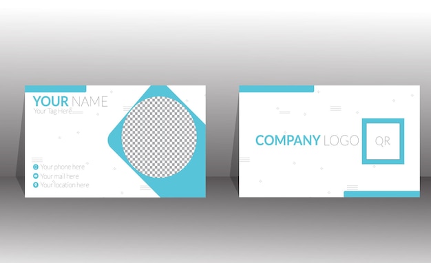 Vector business card