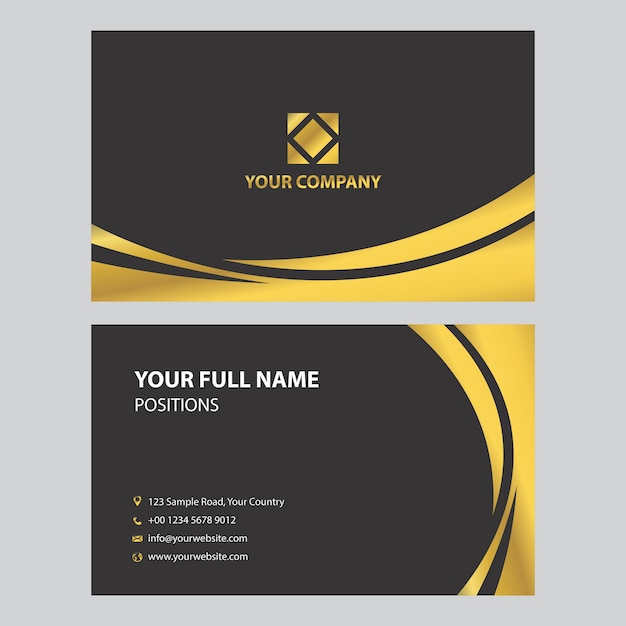 business cards design template