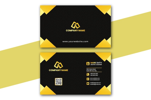 Vector business cards template