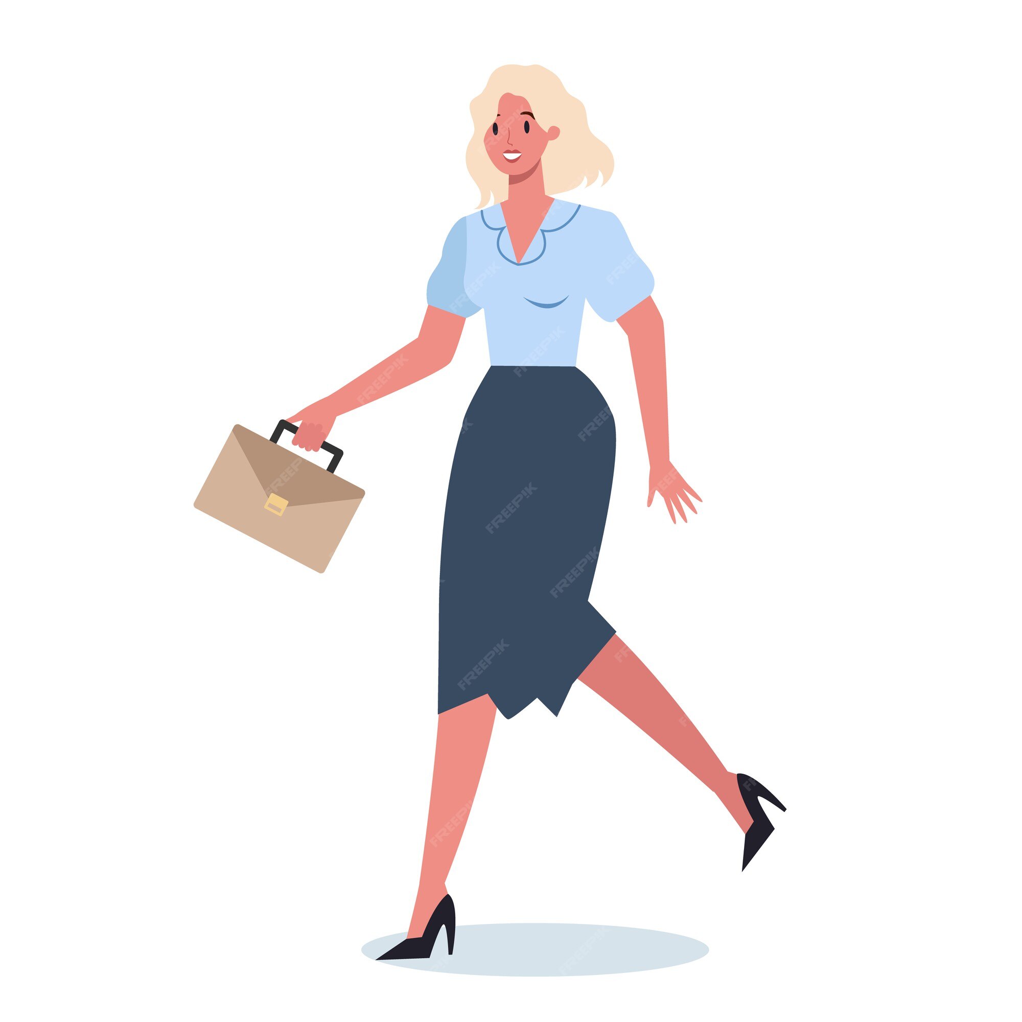 Businesswoman, successful career, launching project concept. Businesswoman  cartoon character with jetpack feeling ready to start meaning successful  ideas project and business launching 15929046 Vector Art at Vecteezy