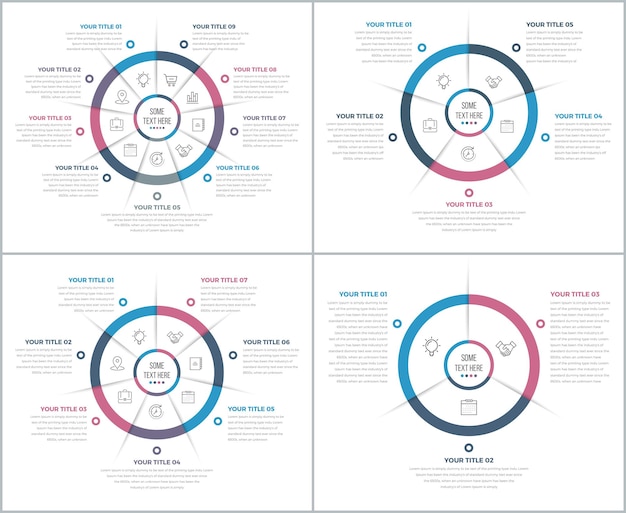 Business Circle-infographics (04 items)