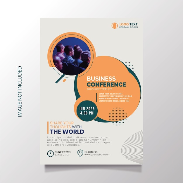 Business Conference Flyer Layout