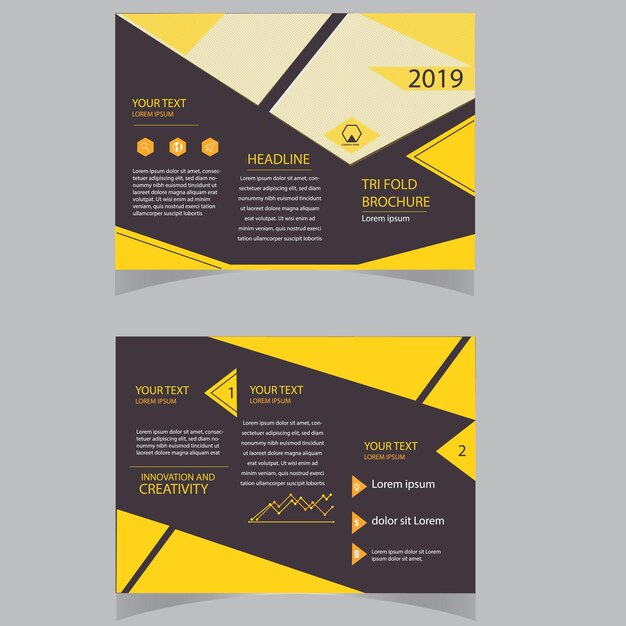 Business conference flyer template or online live webinar and corporate Business flyer leaflet