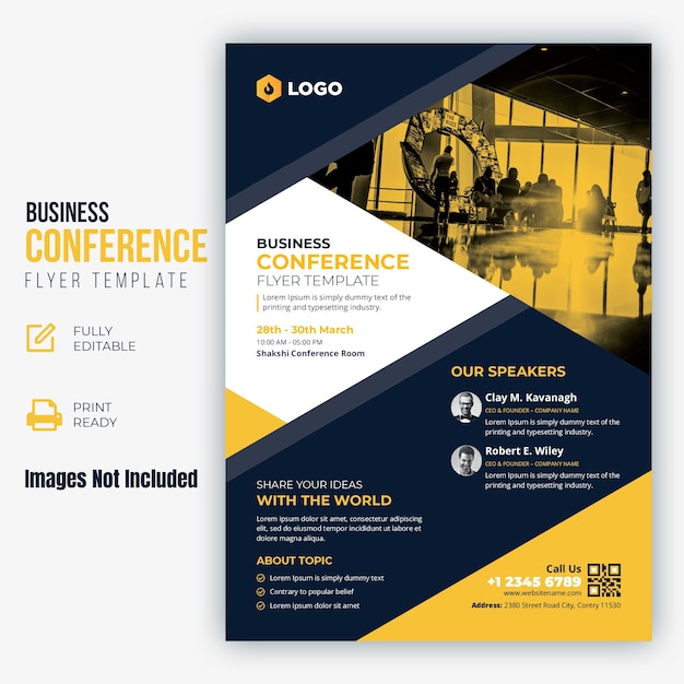 Business Conference Flyer Template