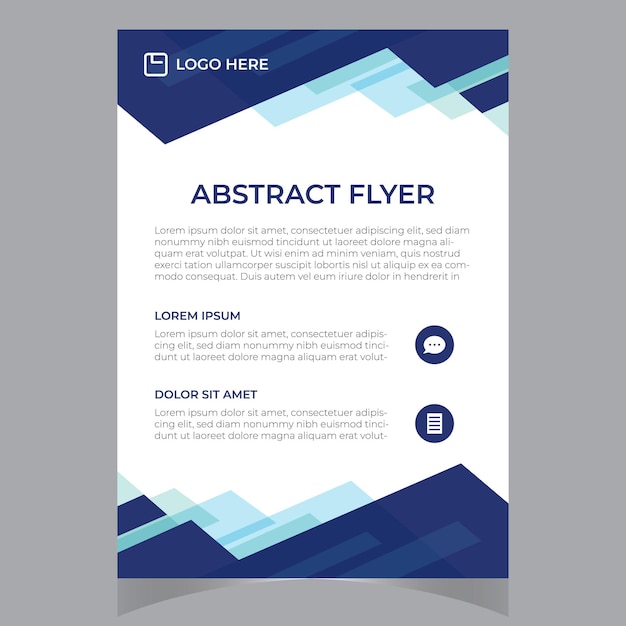 Business conferentie flyer sjabloon of online live webinar en corporate Business flyer pamflet pos