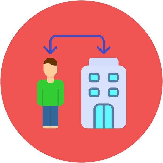 Business To Consumer Flat Illustration