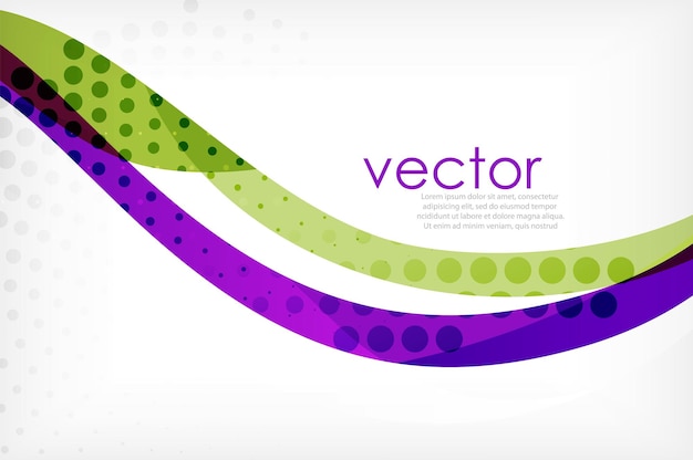 Vector business corporate abstract backgrounds wave brochure or flyer design templates vector illustration