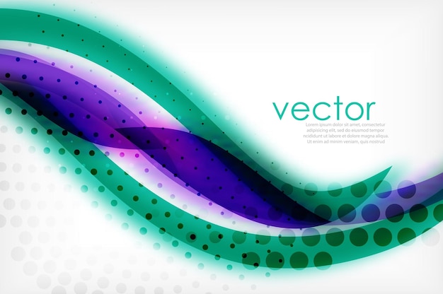 Business corporate abstract backgrounds wave brochure of flyer design templates Vector illustratie