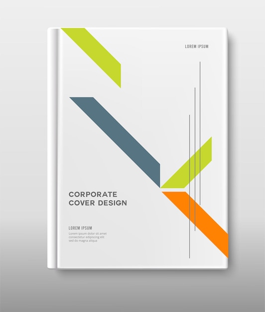 business corporate annual report cover design