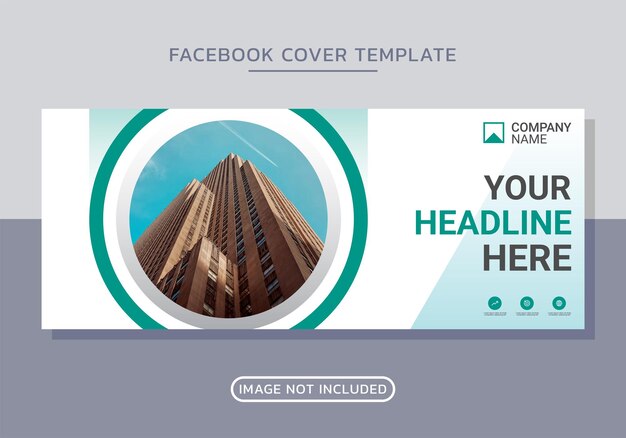Vector business corporate facebook cover design