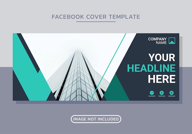 Vector business corporate facebook cover design