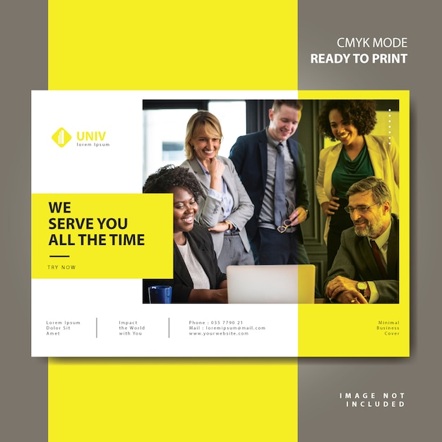 business corporate flyer template