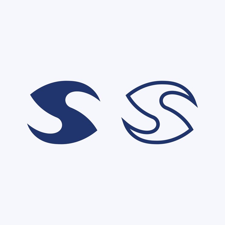 Business corporate letter S logo design vector