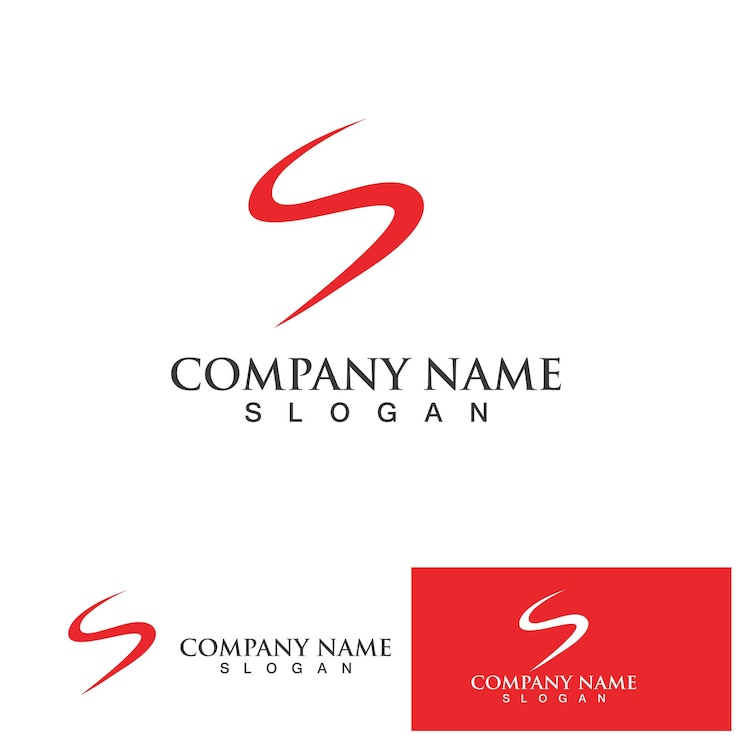 Vector business corporate letter s logo design vector