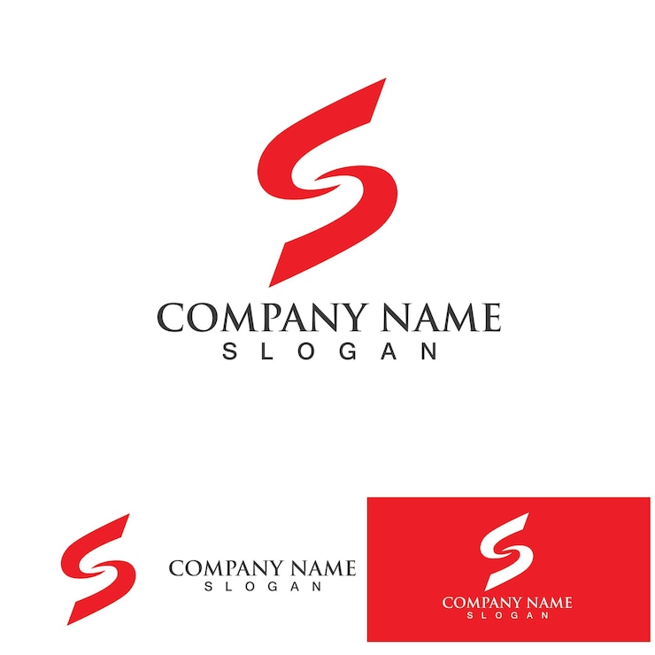 Vector business corporate letter s logo design vector