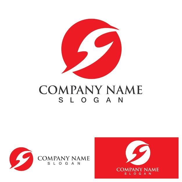 Business corporate letter S logo design vector