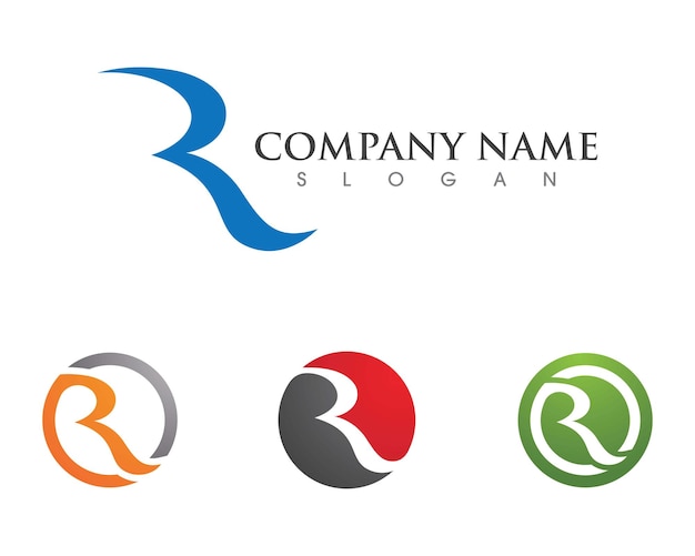 Business corporate R letter logo