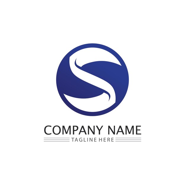 Business corporate S letter logo