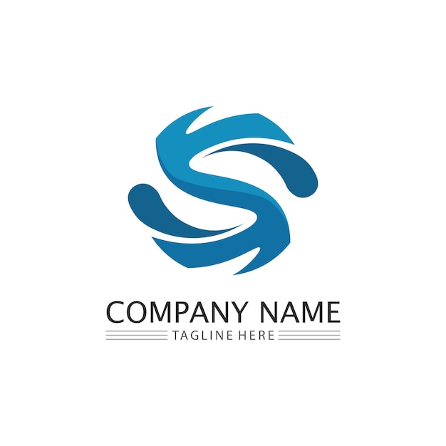 Business corporate s letter logo