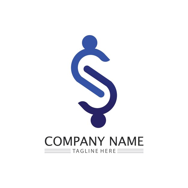 Business corporate S letter logo