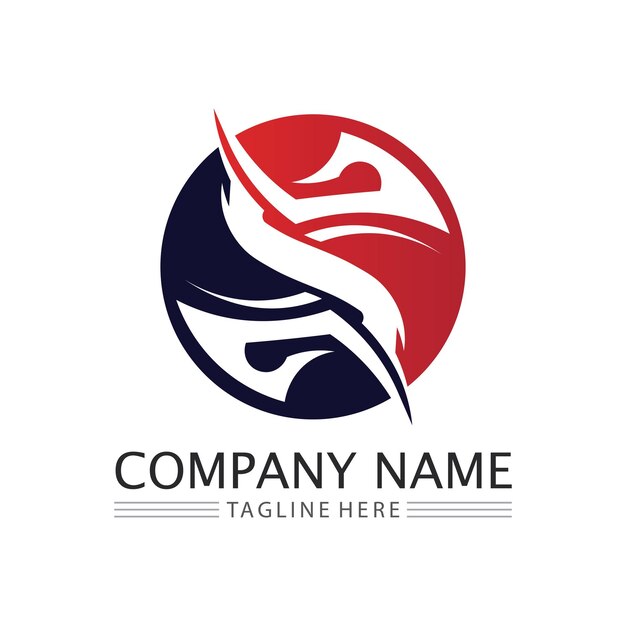 Business corporate S letter logo