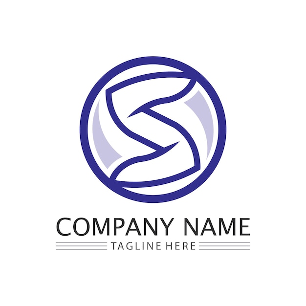 Vector business corporate s letter logo