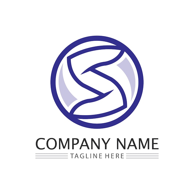 Business corporate S letter logo