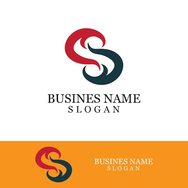 Business corporate S letter logo