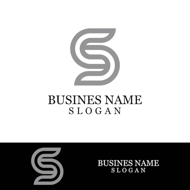 Business corporate S letter logo