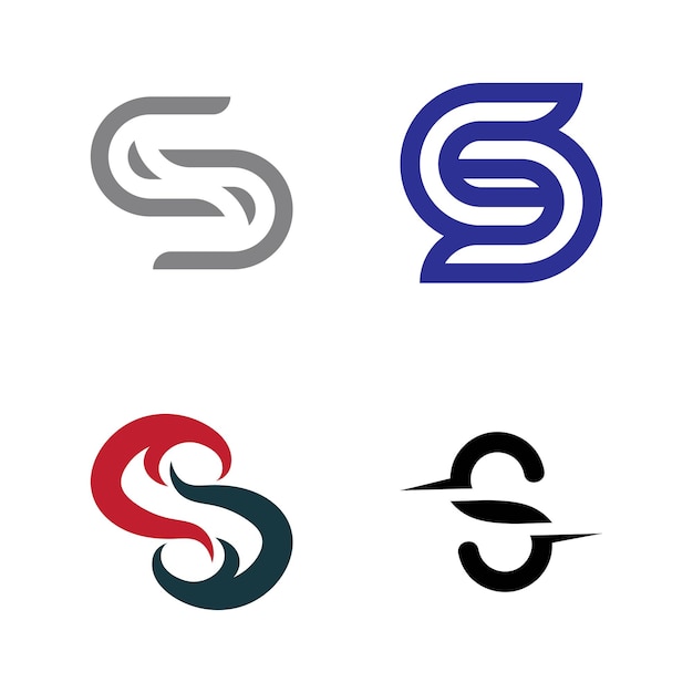 Business corporate S letter logo