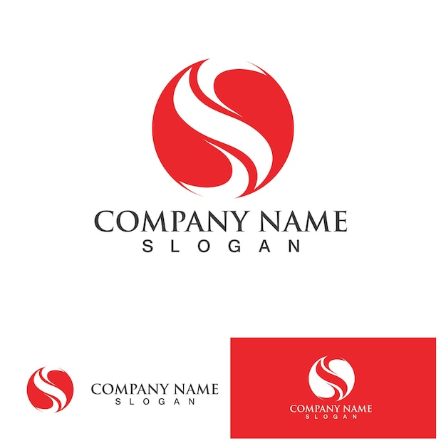 Business corporate S letter logo