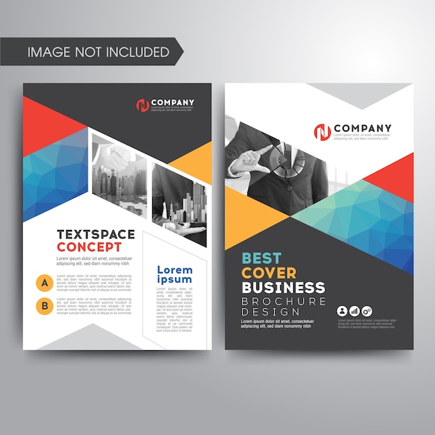 Business cover brochure template