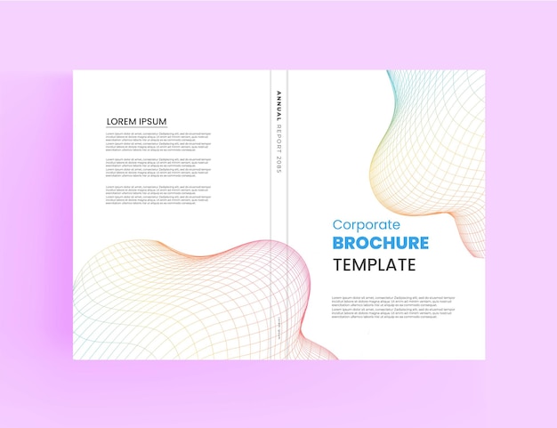 Vector business cover design template vector