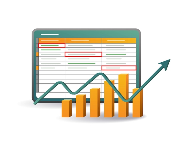 business data details analysis screen