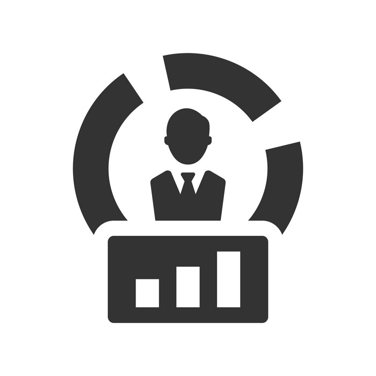 Business data icon