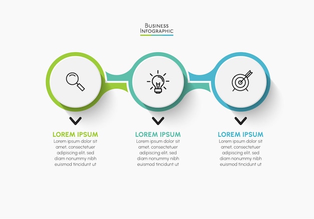 Business data visualization. timeline infographic icons designed for abstract background template