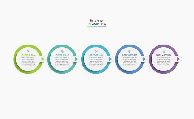 Business data visualization. timeline infographic icons designed for abstract background template