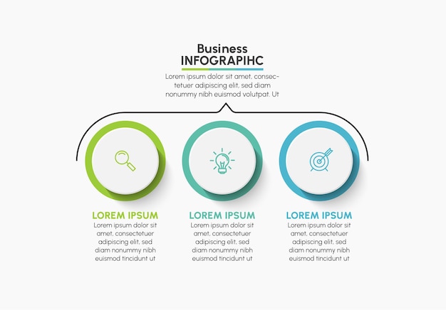 Business data visualization. timeline infographic icons designed for abstract background template