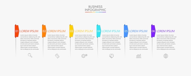 Business data visualization. timeline infographic icons designed for abstract  template