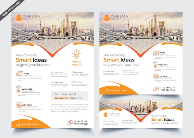 Vector business design template