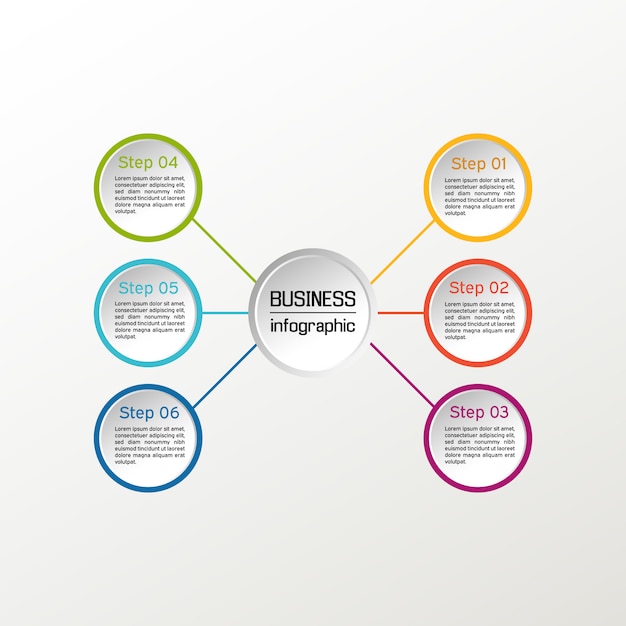 Business diagrams infographic.