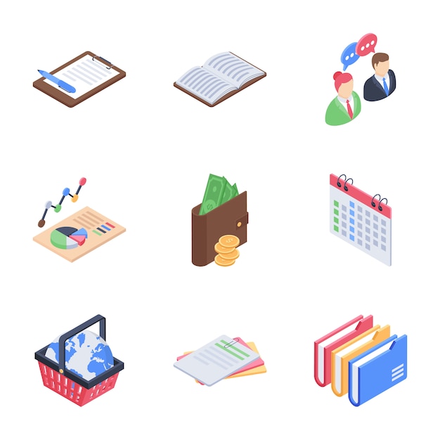 Business Elements Icons