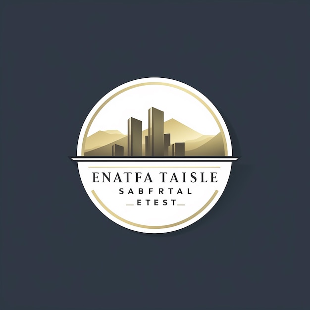 Business estate logo high quality