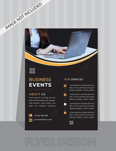 Business Event Flyer template Design