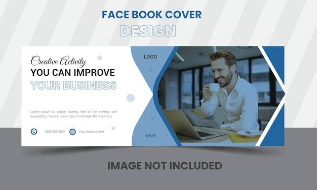 business face book cover design vector template