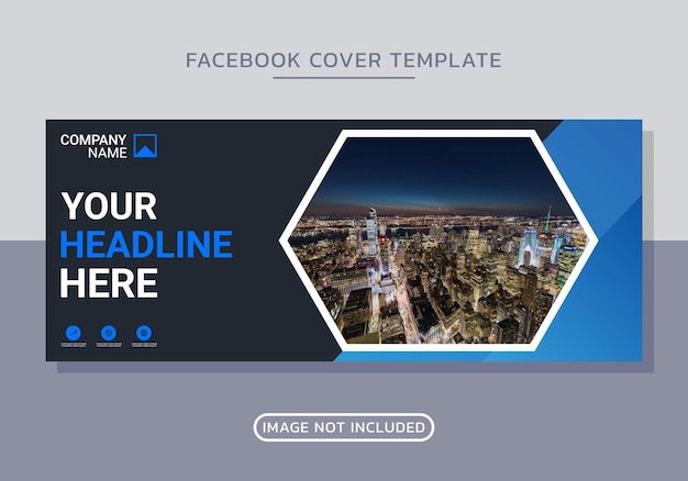 Business facebook cover design template