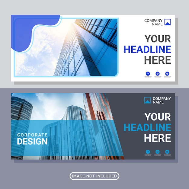 Business facebook cover design template