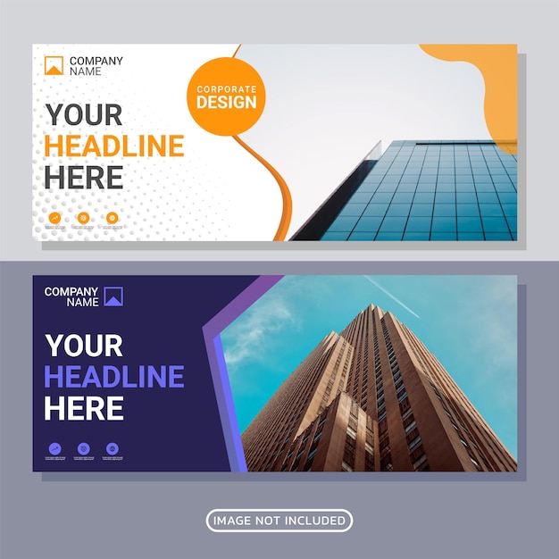 Business facebook cover design template