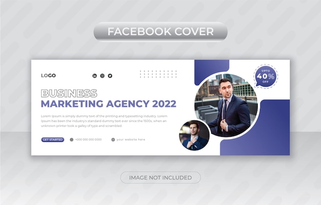 Business Facebook Cover Promotion and Instagram Cover Template