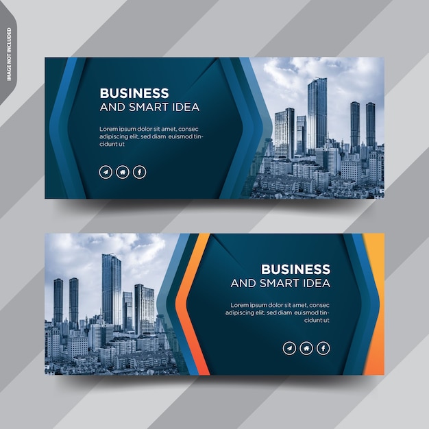 Vector business facebook cover social media post